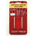 C-CUT TOOLS DCHS6D - 6mm 2 Pack Diamond Coated Hole Saw
